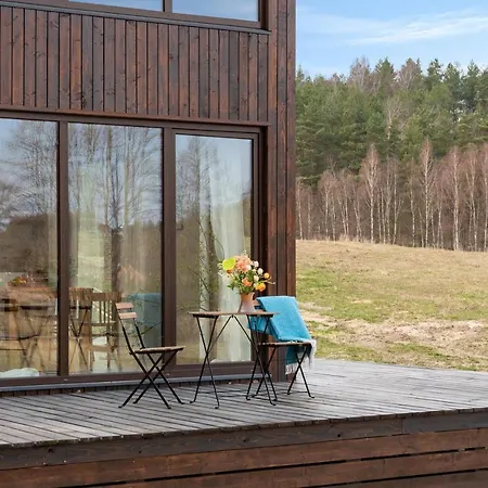 Dağ evi Trzy Rzeki Zaleze (Kartuzy)