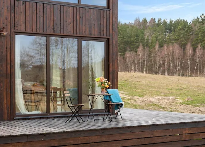 Dağ evi Trzy Rzeki Zaleze (Kartuzy)